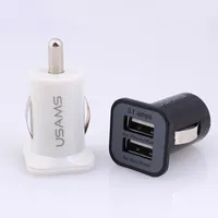 USB USB 3.1A Podwójne porty USB Mini Ładowanie samochodu Adapter zasilacz Portable Universal dla iPhone 6s 5s Samsung S7 S7 EDEG HTC