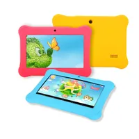 Stock américain IRULU 7 "Inch Android 4,4 Tablette pour enfant pour ordinateur portable Quad Core Dual Camera Tablets Babypad 8 Go IPS Screen Children Toys