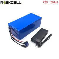High powerful rechargeable 72v 30ah battery pack for e-bike / motorcycles 72v 3000w lithium ion battery with BMS and charger