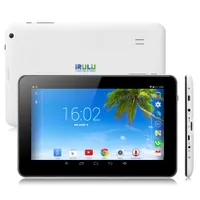 ¡Envíe de los EEUU! IRULU 9 "tabletas Android Quad Core A33 Tablet 8GB 512MB Cámara Cámara WiFi capacitiva Tablet PC de 9 pulgadas con Bluetooth