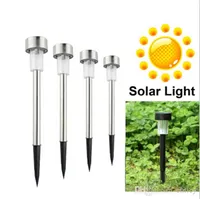 LED Solarlicht Rasen Gradten Außenstecker Beleuchtung Kunststoff und Edelstahl Sunshion Ladung Lampe Weihnachtsdekoration outdo
