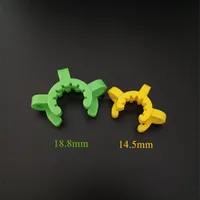 POM Plastik Keck Klip 14mm 18mm Ortak Boyutu 4mm Kalınlığı için Duman Keck Kelepçe Klipler Cam Bong Nektar Toplayıcı