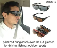 Nuevo Flip Up gafas de sol polarizadas que se ajustan sobre marcos ópticos Eyeglasses OTG Sun Glasses Anti Glare apto para la pesca, conducción