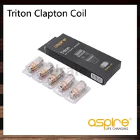 Aspire Triton 2 0.5 OHM Clapton Cewki Wymiana Głowica Cewka do Triton 2 Zbiornik Atlantis Atomizer 100% Oryginał