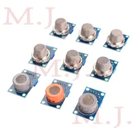 Module de détection en gros-gaz MQ-2 MQ-4 MQ-4 MQ-5 MQ-6 MQ-7 MQ-8 MQ-9 MQ-135 chacun d'eux 1pcs total 9pcs capteur pour arduino kit