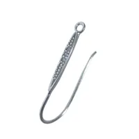 Beadsnice 925 Sterling Silver Earring Hooks Zircon Earring Backs para Hacer Pendientes French Hook Earring Finding Wholesale ID 27908