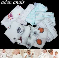 Venta caliente Aden Anais Ropa de cama Edredones Para Bebés Recién Nacidos 100% Muselina Algodón Bebé Cobertor Mantas Cobertor Infantil Suave Envoltura para Bebé