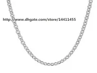 Alta qualità argento sterling 925 catena d'argento liquido con collane di chiusura adatto per stile europeo Pandora Charms e pendenti di perline