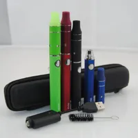 Ecigarette eGo Evod Mini ago g5 Vaporizer vape pens Starter Kits E Cigarettes evod battery ecigs dry herb Atomizer tanks Zippper case kit