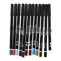 1set Pencil Pen 12 colores Set Cosmetic Makeup Eye Eyeliner Eye Lip Liner Eyebrow Envío gratis