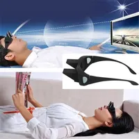 Newest Creative Lazy Periscope Horizontal Reading Glasses Watch TV Lie Down Mirror Turn Page 90° View Eye Glasses 6Pcs/Lot Free Shipping