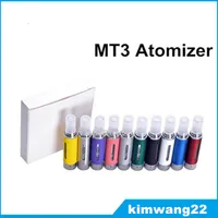 MT3 Clearomizer 2.4ml eVod BCC MT3 Electronic Cigarette rebuildable Atomizer bottomcoil tank Cartomizer for EGO EVOD battery free DHL