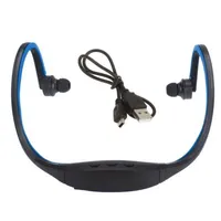 ABD'den Gemi! Kablosuz Kulaklık Sport MP3 Müzik çalar, kablosuz Kulaklık Kulaklık Oyuncu FM Radyo Çevresi S9 Bluetooth Kulaklık Wrap