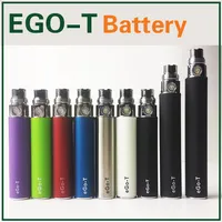 Ego-T batería Ecig recargable ego t baterías cigarrillo electrónico 650mah 900mah 1100mah batería 510 rosca partido ce4 mt3 gs h2 atomizadores