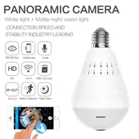 360 Panoramic Wifi Camera Light Bulb Outdoor Waterproof Home Security IP Camera Lamp Support For Alexa Google Home Tmall Wizard