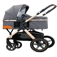 Strollers# Baby Stroller 2 In 1 High Landscape Lightweight Foldable Absorber Two-way