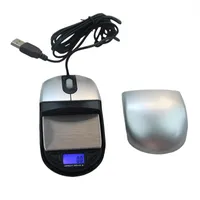 500GX0.1G Tipo de ratón Escala digital Peso de precisión electrónica Herramientas de balance de peso para joyería de oro Función de ratón real Mini escalas de pesaje