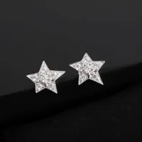 Personnalisé Simple Comet Météor Stars Boucles d'oreilles Halloween Anti Allergy élégant beau tempérament argent 925 bijoux accessoires
