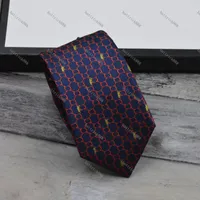 Men's Letter Tie Silk Necktie Big check Little Jacquard Party Wedding Woven Fashion Design with box 9 styles to choose from G888