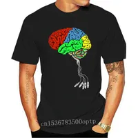 Herren T-Shirts Sommer gedruckt T-shirt Elastisches T-Shirt Gehirnthrummantrieb Digital IT Fitness Casual Marke Männer Kleidung