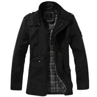 남성 가을 브랜드 폴로 재킷 겨울 따뜻한 망과 코트 outwear 워터프 칼라 오버 코트 옷 플러스 4XL 5XL 211217