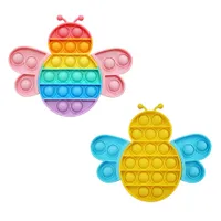 24 heures DHL Fidget Toys Reliver Stress Dordoons Push Kawaii Bubble Antistress Jouets pour enfants Dîsts de fête pour adultes
