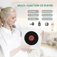 Player CD montato a parete FM Radio Bluetooth MP3 Music Player Telecomando Remoto New FashionA14A21