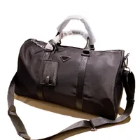 Высочайшее качество мужчины мода Duffle сумка черные нейлоновые дорожные сумки мужская ручка багаж джентльмен деловые сумки с плечевым похвалом и взрывом P001