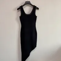 420 2021 Pist Elbise İlkbahar Yaz Elbise Marka Aynı Stil İmparatorluğu Kolsuz Spagetti Kayışı Geri Bayan Elbise Moda Yüksek Kalite SC