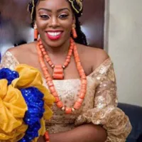 Uroru African Bijoux Set Nature Original Coral Perles Bijoux Ensemble Pour Femmes Mode 2 couches Collier Nigérian pour mariage H1022