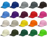 Cappellini da baseball di anatra di colore solido di modo e contratto per gli uomini Donne Cappelli all'aperto 10pcs / lot.
