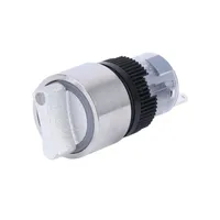 Smart Home Control 16mm 19mm 22mm 2 ou 3 Position Bague à bouton-poussoir étanche Bague LED Sélecteur rotatif lumineux lumineux
