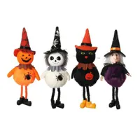 Halloween Spielzeug Puppe Bar Decor Kürbis Ghost Hexe Schwarze Katze Anhänger Furchtsame Kinder Geschenk Happy Party Für Zuhause