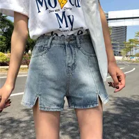 DONAMOL 2020 ESTATE NUOVO stile coreano in stile coreano in denim pantaloncini di denim femmina di grandi dimensioni 200g da 200 g sciolto sottile strada per il tempo libero jeans hot short x0320