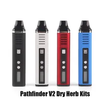 Pathfinder V2 II Сухой травяной травяной Парабизатор набор 2200 мАч Батарея 200-428F Переменная температура Управляющая электронная сигарета Паровая ручка Kitsa58