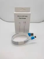 1 M 3FT 3A PD Fast Charger Telefon Kable Micro USB Type-C Kabel ładujący do Samsung Huawei Xiaomi z boxem detalicznym