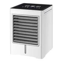 Elektrische ventilatoren draagbare airconditioner touchscreen mini koeler bureaublad USB koude ventilator huis kleine waterkoelte conditionering