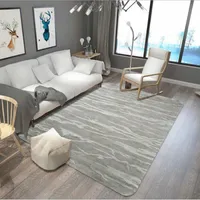 Carpets Multi-sized Grey Large Area Rugs And Carpet Coffee Table Bedside Antiskid Floor Mat For Living Room Decor Super Soft Rug