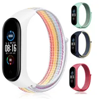 Nylon Strap voor Xiaomi Mi Band 6 4 3 5 Armband Polsband Sports Ademend Armband voor Miband 6 5 4 3 Vervangingsriem