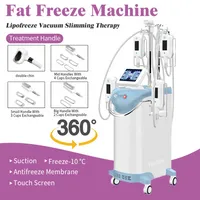 360° Fat Freeze Device With 5 Freezing Handles Cavitation Slimming 2 Can Work At The Same Time
