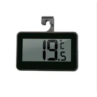 Digital LCD-skärm Temperaturinstrument Precision Kylskåp Termometer Kylskåp Frys Justerbar Stativmagnet Vattentät Termometrar HT6