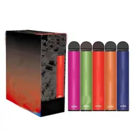 Toppkvalitet Fumed Extra Ultra Disposable Vape Pen Kit 850mAh Battery 1500 2500Puffs Förfyllda Pods Patroner Vapors Device E Cigs Vaporizers Sats