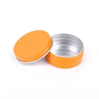 10/15/20 / 30G Oranje Aluminium Lege Cosmetische Pot Jar Tin Bottle Container Box voor Cream Make-up Tools