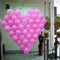 Dekoracje siatki w kształcie serca Balloon Molding Party Supplies Wedding Room Dress Up Urodziny Dekoracji Układ Macaron Balony