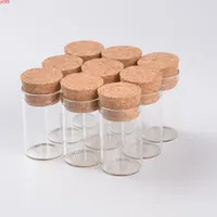 10 ml boş cam test tüp şişeleri mantar tıpa şeffaf şeffaf flakon kavanozlar gıda baharat 100 adet ücretsiz shippingjars