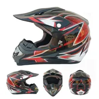 Motorcycle Helmets Send 3 Pieces Gift Off-road Helmet DOT Motocross Professional Motorbike Dirt Bike Full Face Moto Helm Casco.