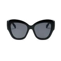 Vintage übergroße Sonnenbrille für Frauen Luxus Designer Große Rahmen Womens Sonnenbrille Schwarz Mode Weibliche Eyewear Oculos
