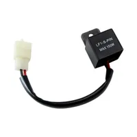 Other Lighting System 12V 2-Pin Motorcycle Electronic LED Flasher Relay 150W Turn Signal Bulbs Indicator Light Blinker