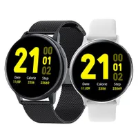 Touchscreen completo s30 smart orologio manetta cardiaca orologio per la temperatura corporeo monitor smartwatch impermeabile per iOS Android