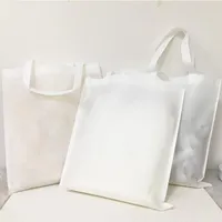 Storage Bags 100Pcs/Lot Shopping Bag Hand DIY Sublimation 40.6x38cm Portable Eco-Friendly Non-woven Fabric Candy